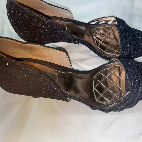 Alfani Women’s Dress Shoes - Blue Sparkle. Size 8.5 Beautiful!! - Picture 4 of 6